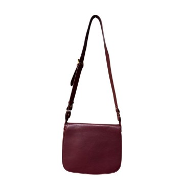 Cartier Must De Vintage Burgundy Bag