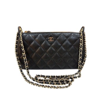 Chanel 25A Clutch With Chain