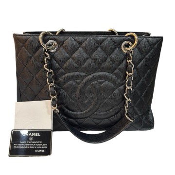 Chanel Grand Shopping Tote (Silver)