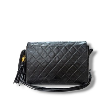 Chanel Vintage Flap With Tassle (Nero)