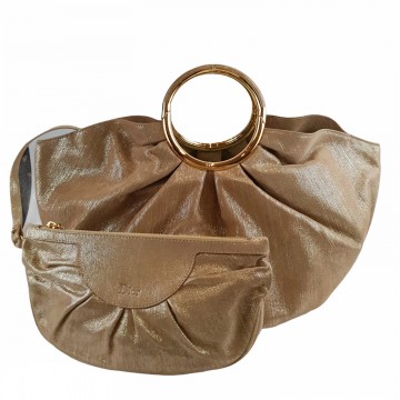 Christian Dior Limited Edition Gold Handbag