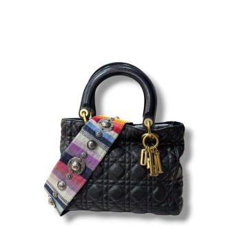 Dior Lady Dior Cannage Bag Quilted Leather