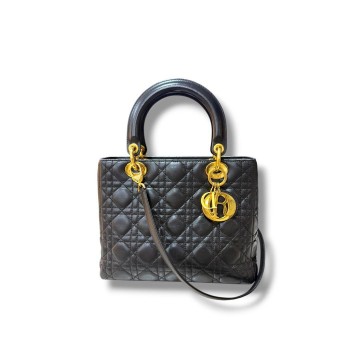 Christian Lady Dior Medium (Black)