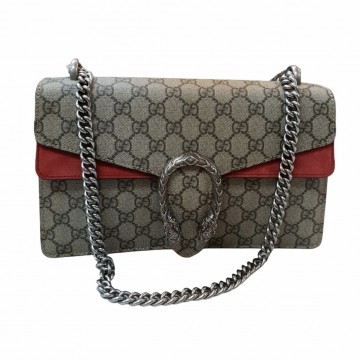 Gucci Dionysus Chain Shoulder Bag (Red)
