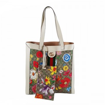 Gucci GG Ophidia Flora Large Tote