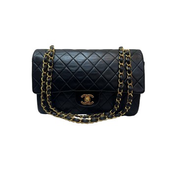 Chanel Classic Vintage Double Flap Bag (Nero)