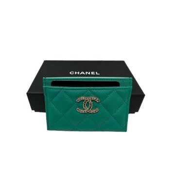 Chanel Card Wallet (Emerald Green)