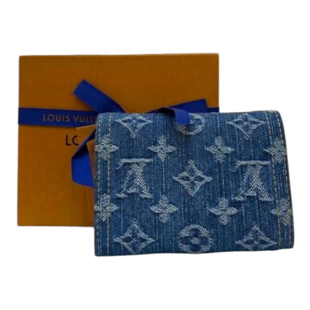 Louis Vuitton Victorine Wallet Denim