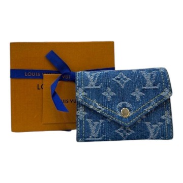 Louis Vuitton Victorine Wallet Denim