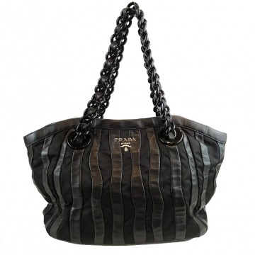 Prada Waves Tessuto Tote