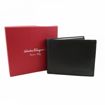 Salvatore Ferragamo Bi-fold Nero Wallet