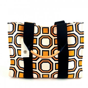 Tory Burch OS Octagon Square Tote